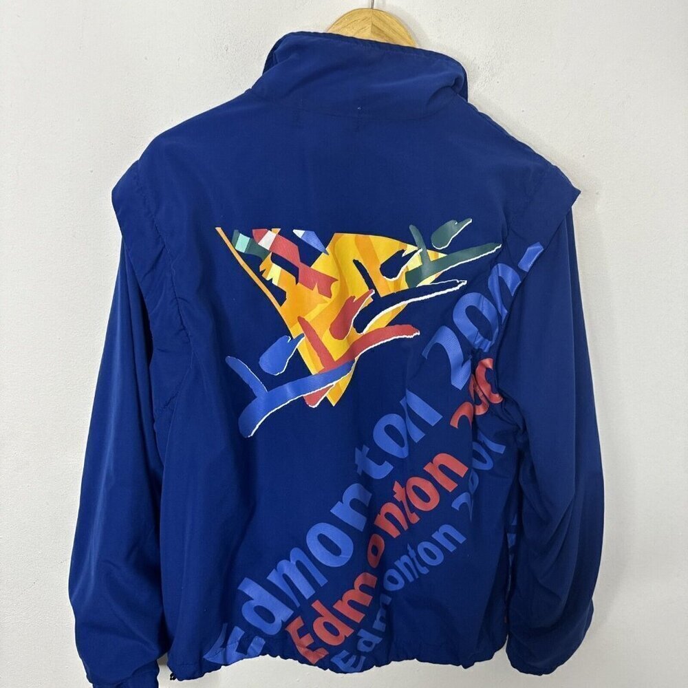 Vintage 2001 Edmonton Worlds Track And field Volunteer Jacket Men‎ L